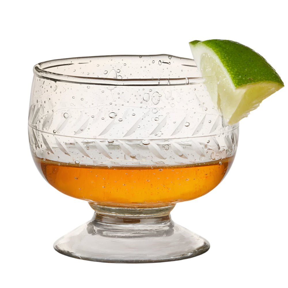 Handmade Etched Tequila/Mezcal Glass
