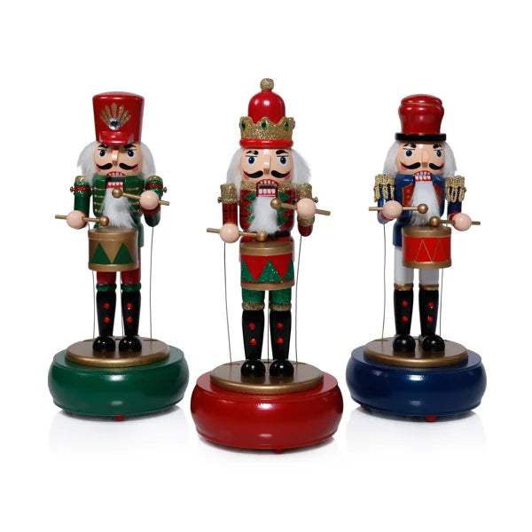 Nutcracker's Melody - Music Box Round Base
