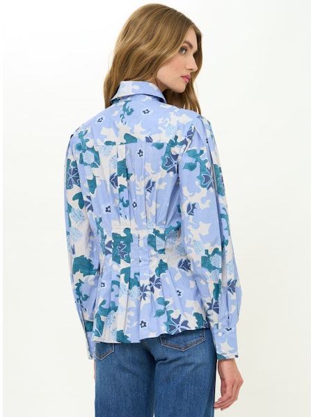 Oliphant  Elizabeth Top - Suzani Blue