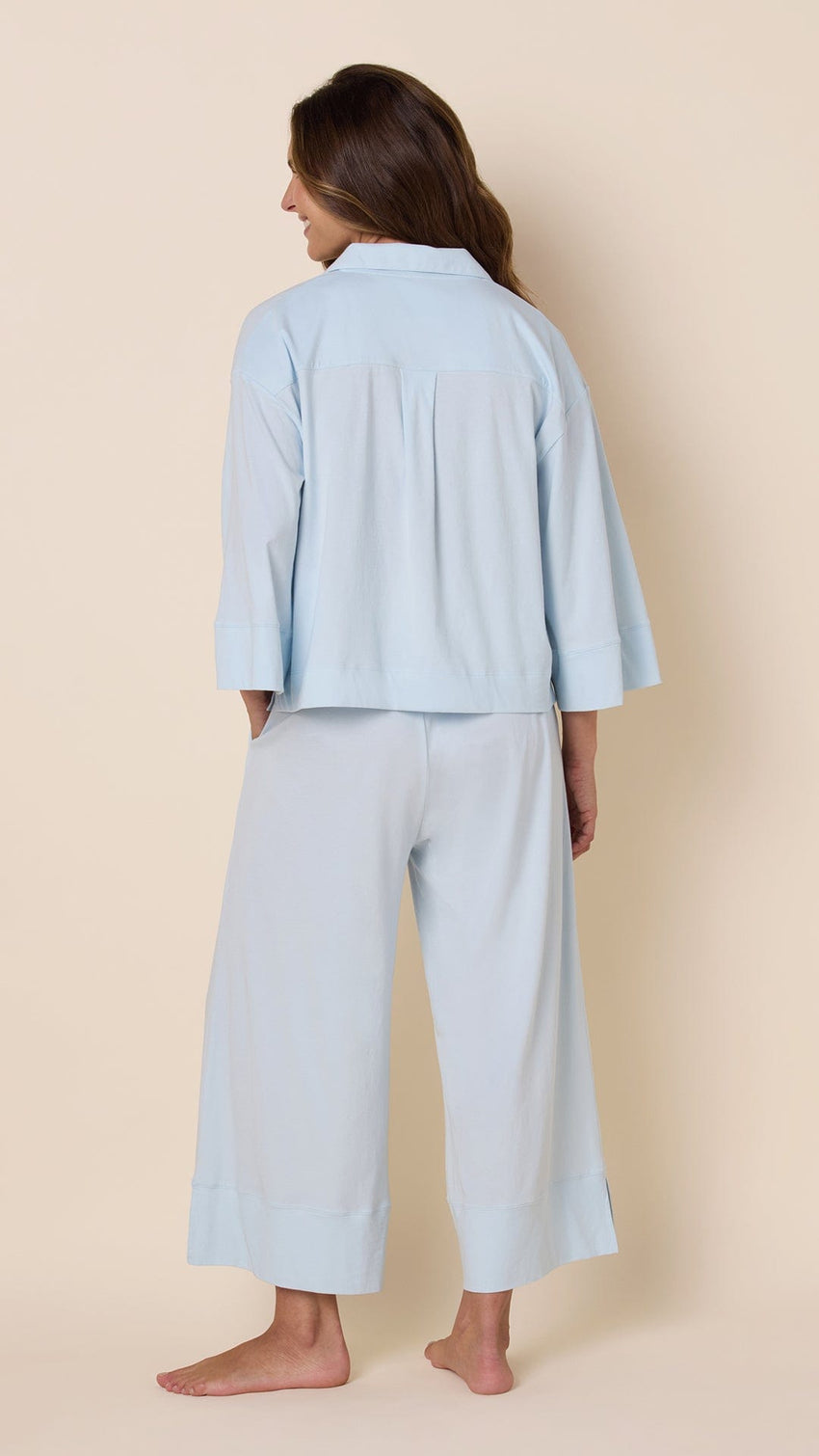 Cat's Pajamas Mariposa PJ Set - Blue