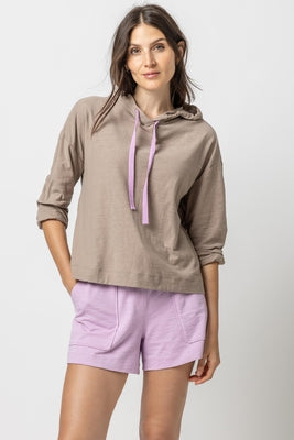 Lilla P Relaxed Hoodie - (Baltic or Driftwood)