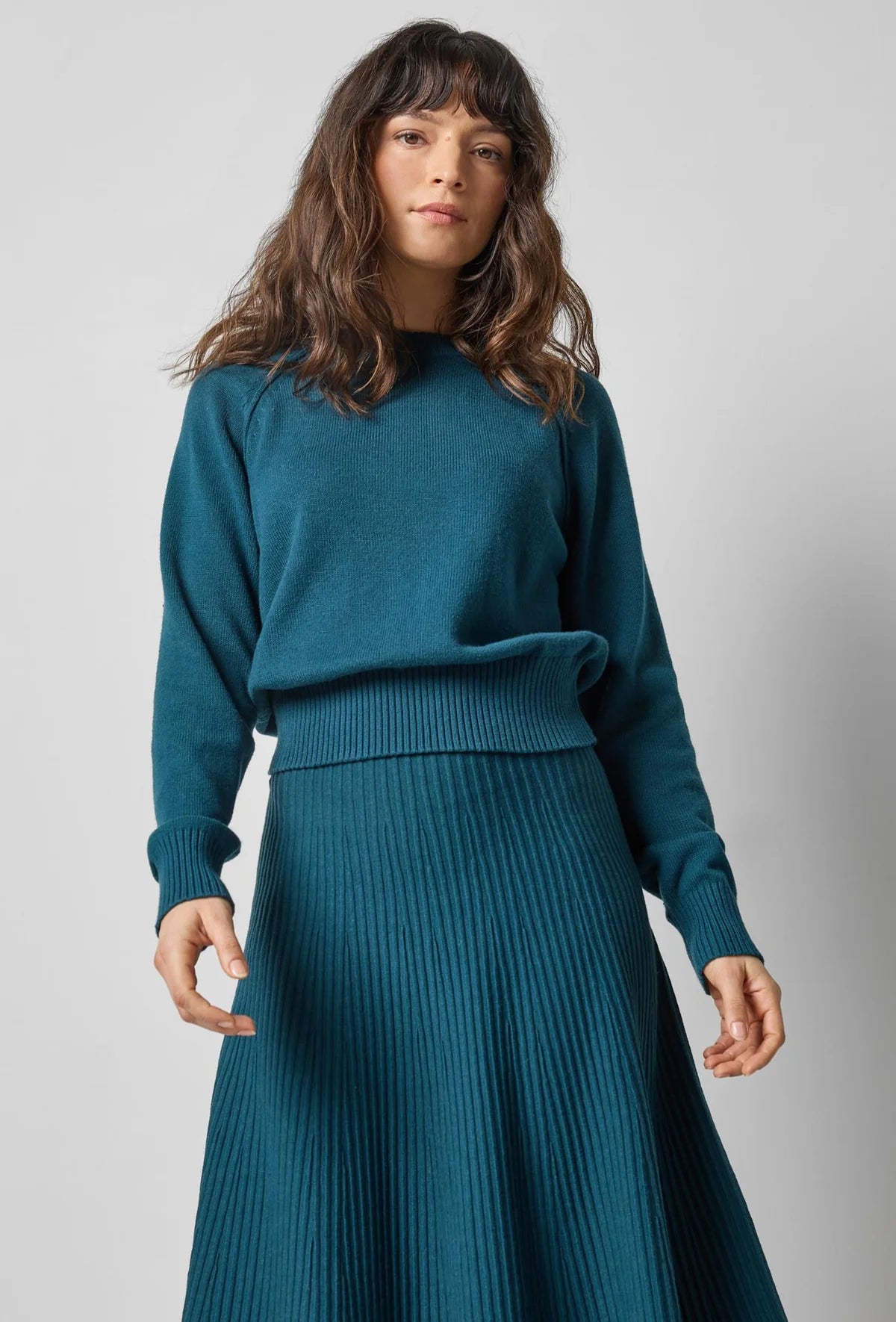 Lilla P Raglan Sleeve Pullover - Deep Sea