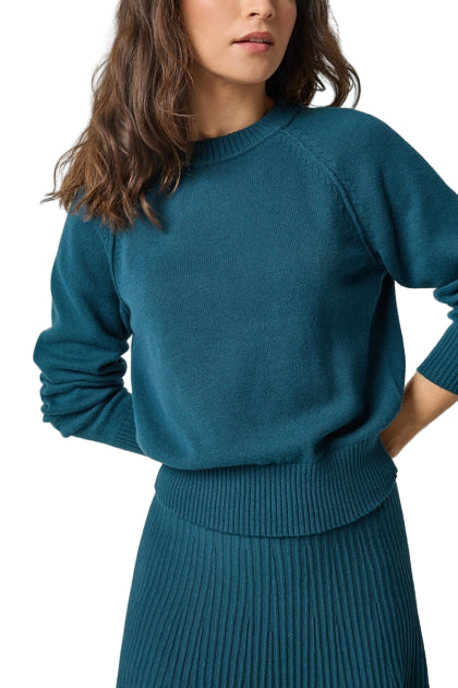 Lilla P Raglan Sleeve Pullover - Deep Sea