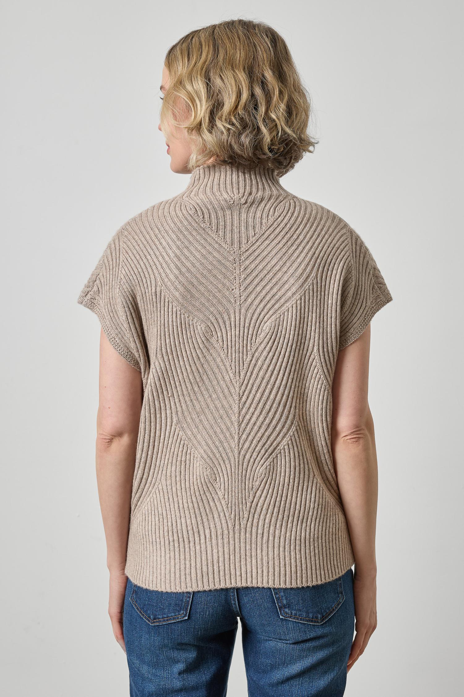 Lilla P Cable Wedge Sweater | Birch