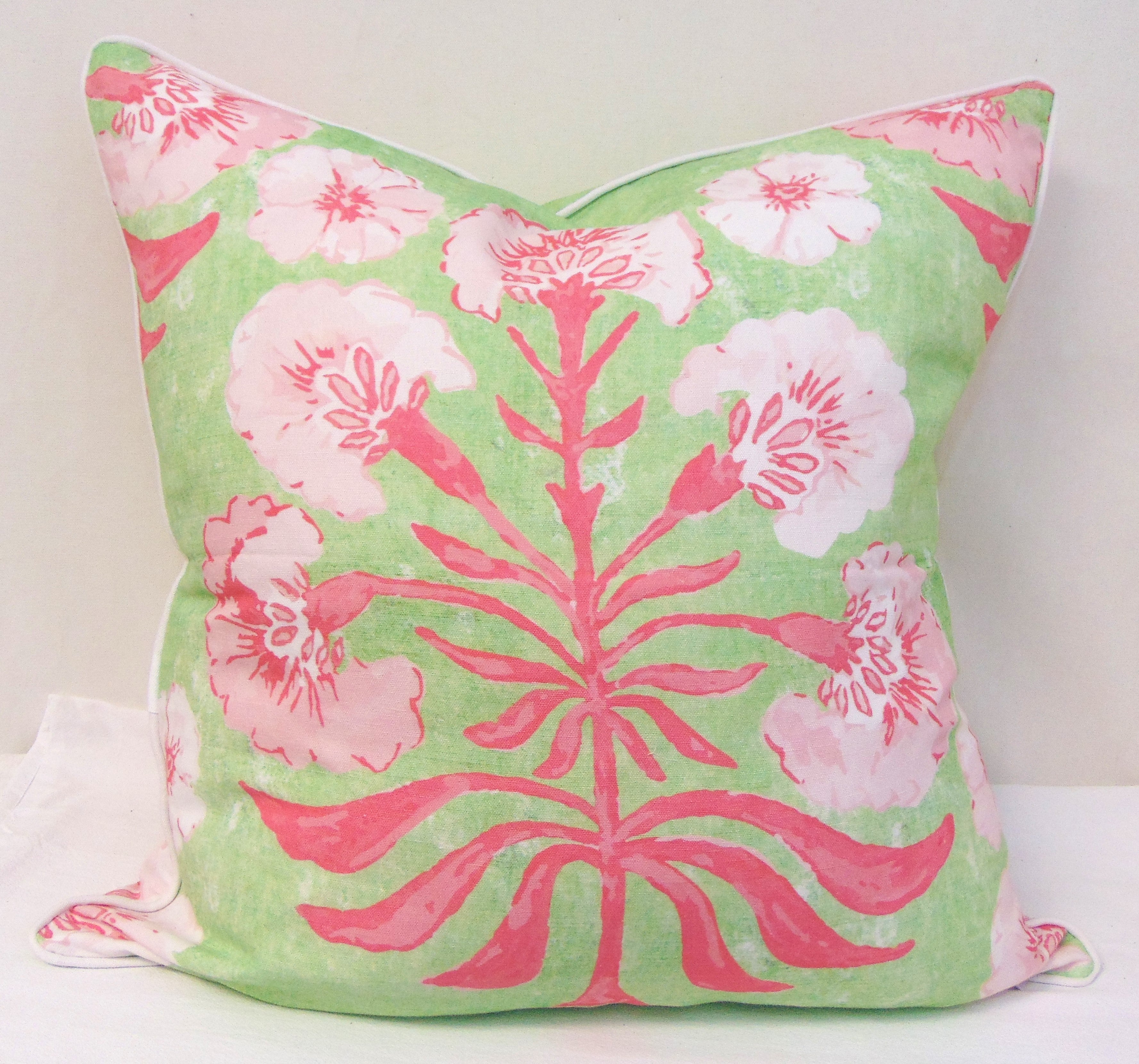 22 x 22 Watercolor Pillow  - (nine variants)