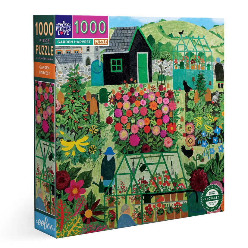 Garden Harvest 1000 Square Puzzle