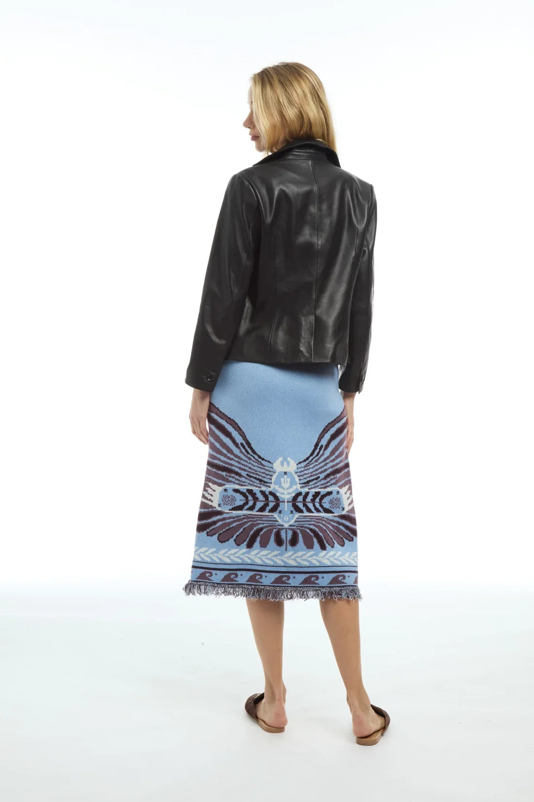 Patty Kim Falcon Knit Skirt