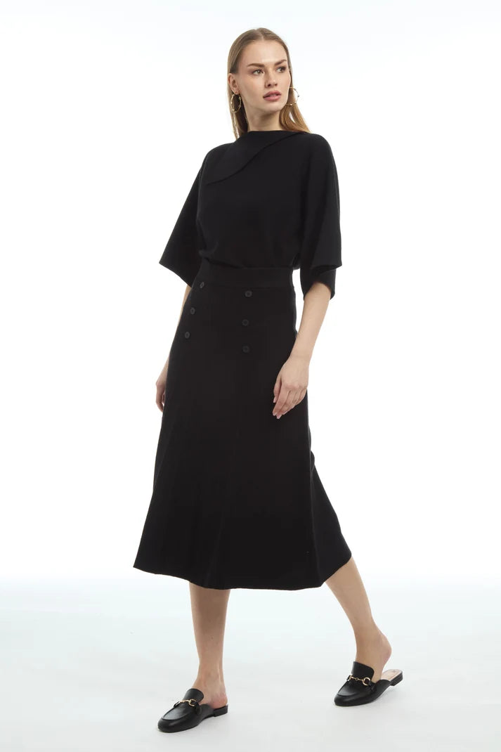 Patty Kim Babette Knit Top | Black