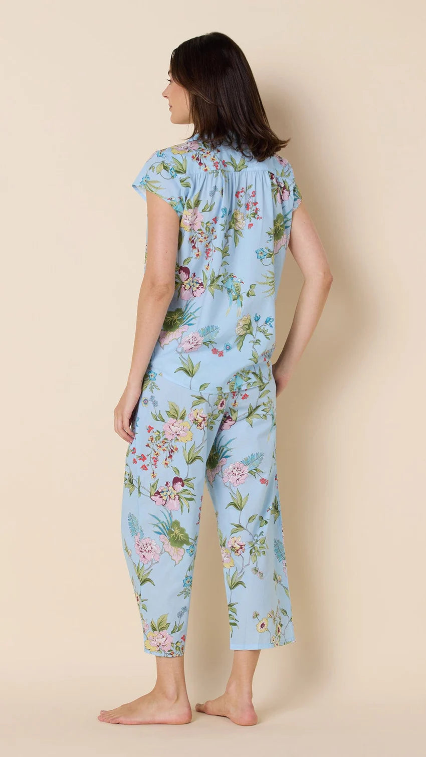 Cat's Pajamas Perch and Bloom Pima Capri Set