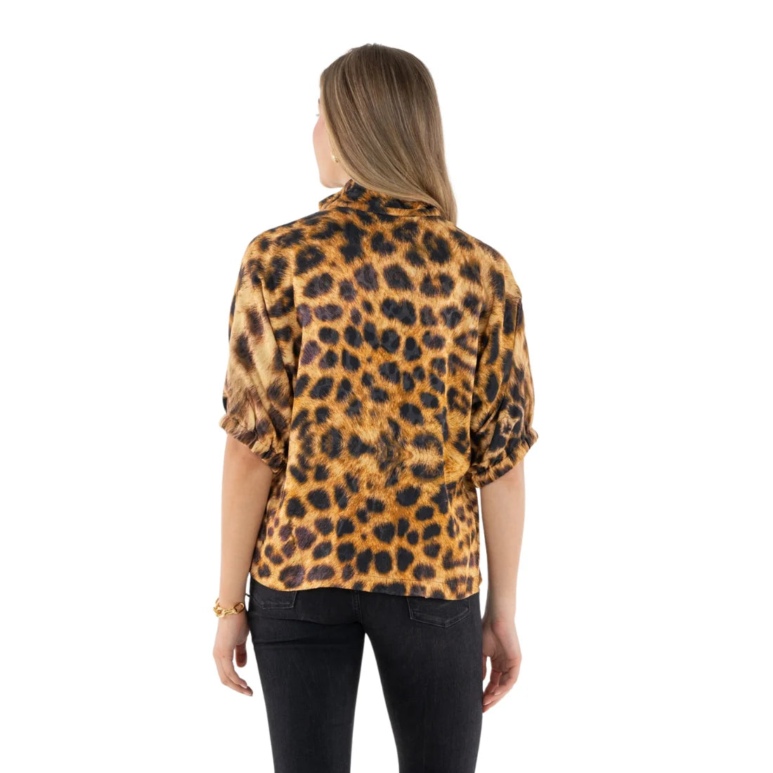 Emily McCarthy Poppy Top - Leopard