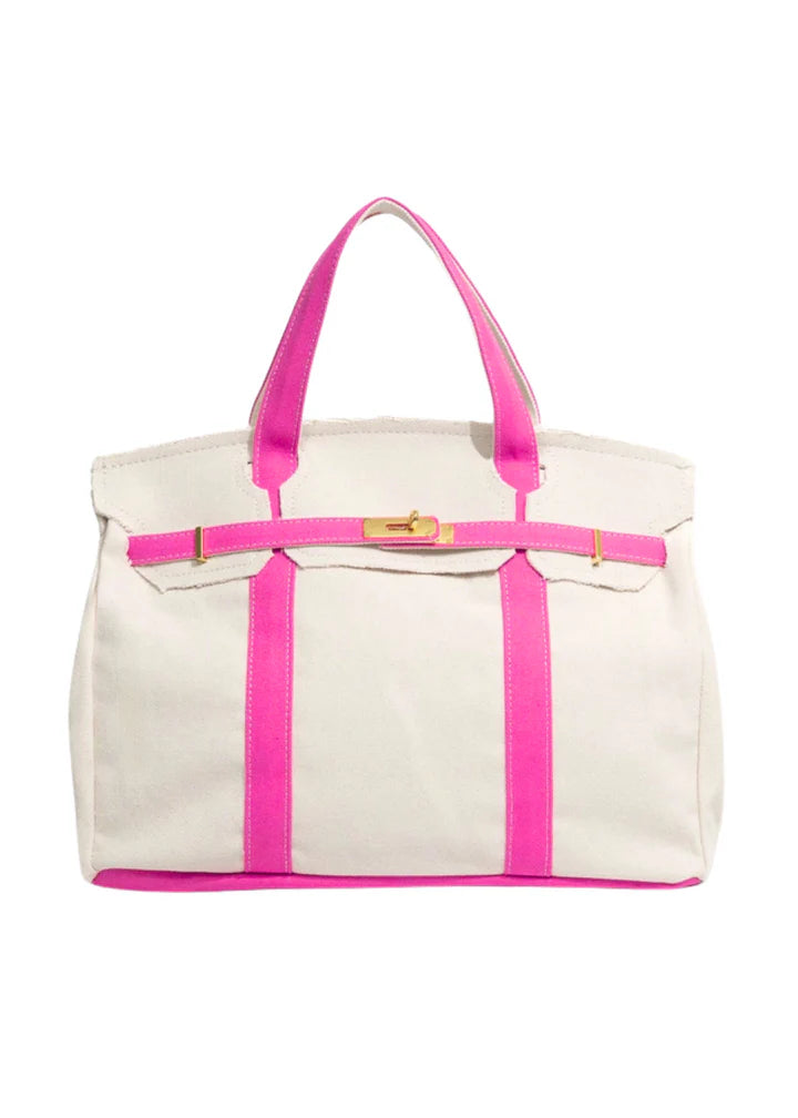 Preppy Boat Tote - 4 Colors