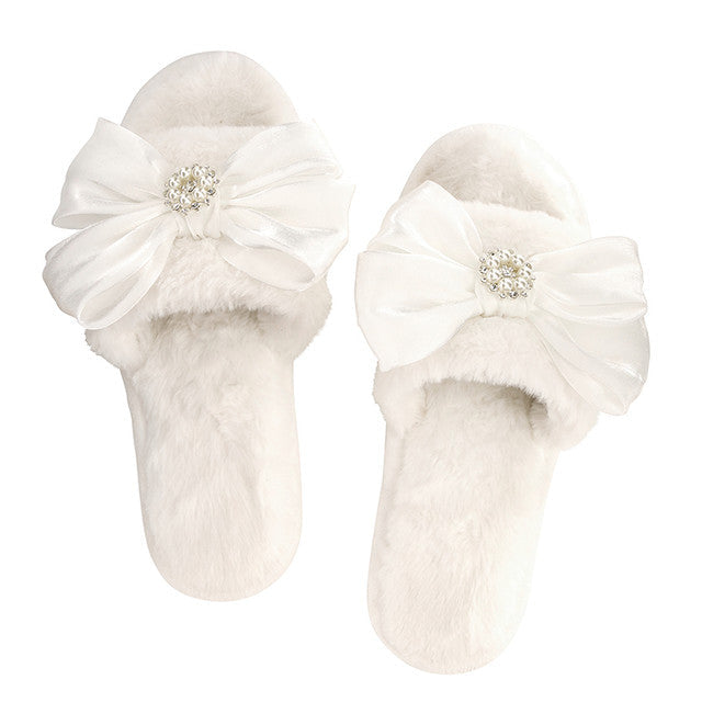 The Jackie Bow Slippers
