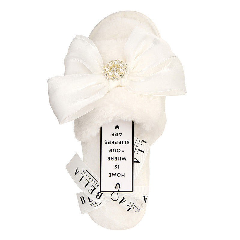 The Jackie Bow Slippers