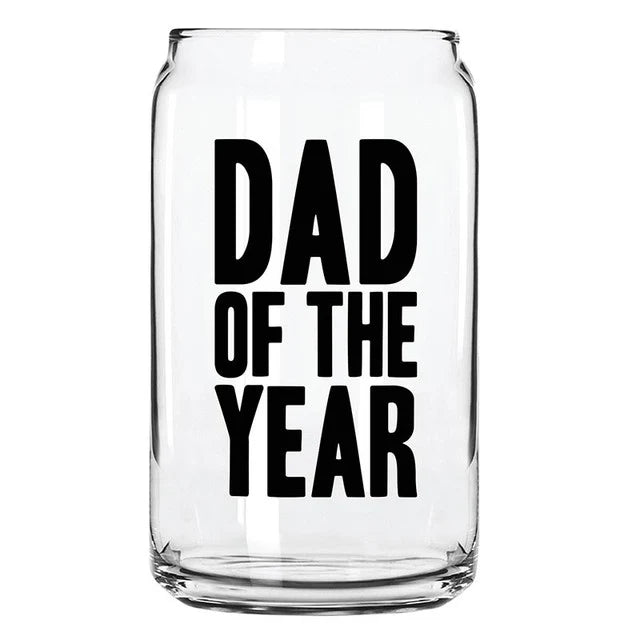 Beer Can Glass - Dad of the Year