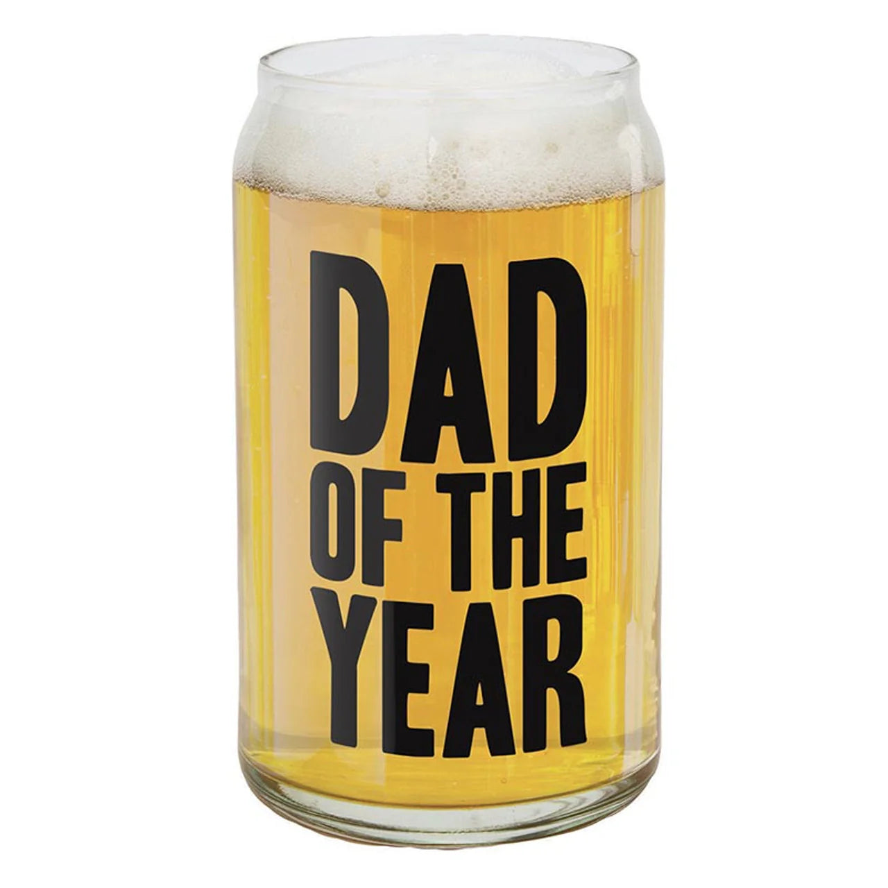 Beer Can Glass - Dad of the Year