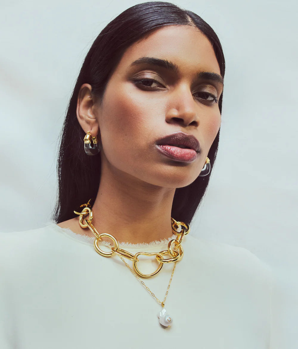 Lizzie Fortunato Oasis Necklace in Gold