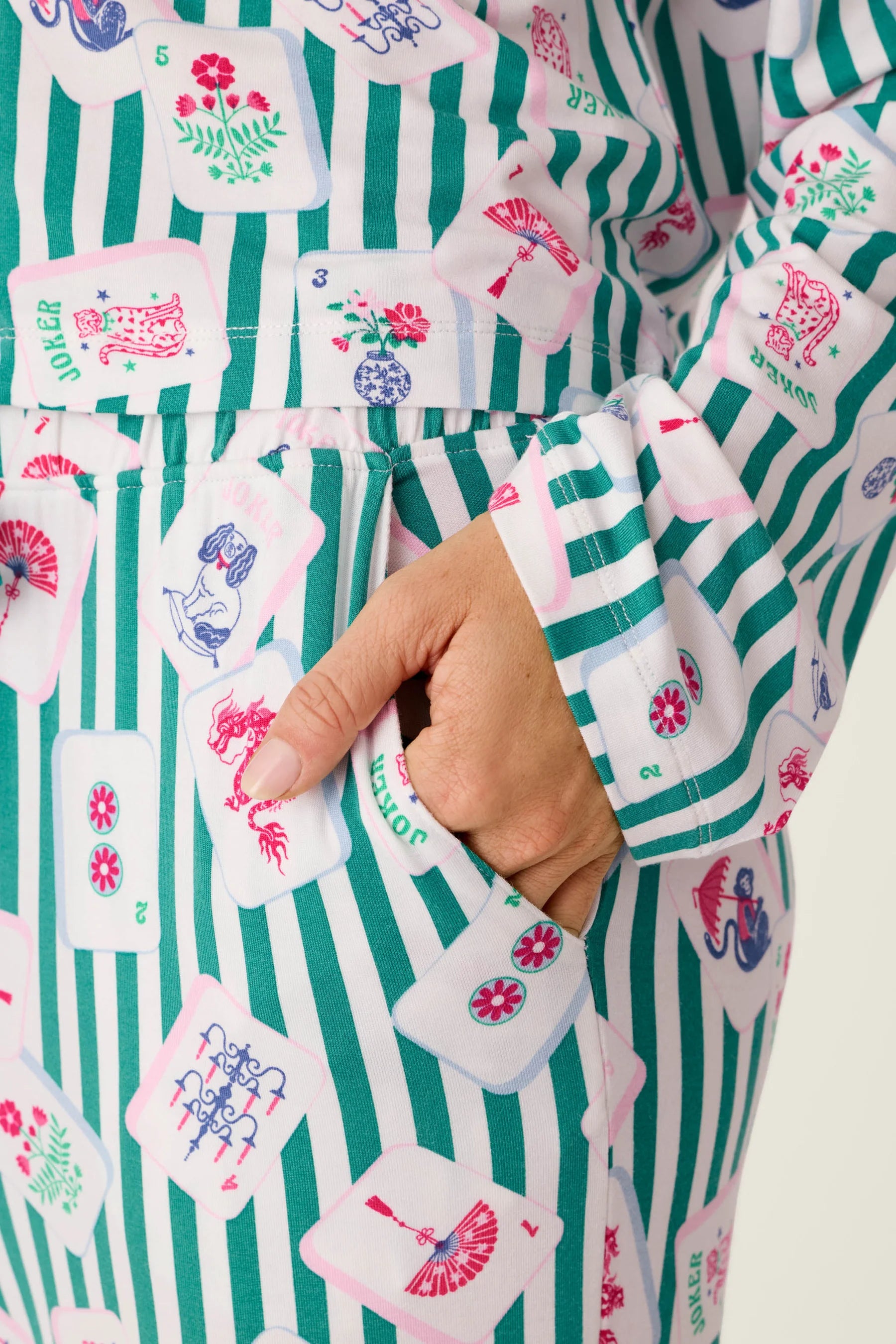 P.J. Salvage Mahjong Queen Dreams Pajama Set