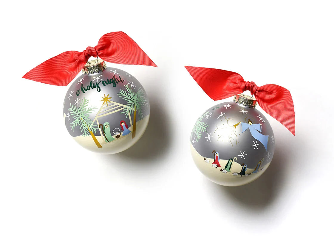 100mm Glass Ornaments | Multiple Varieties