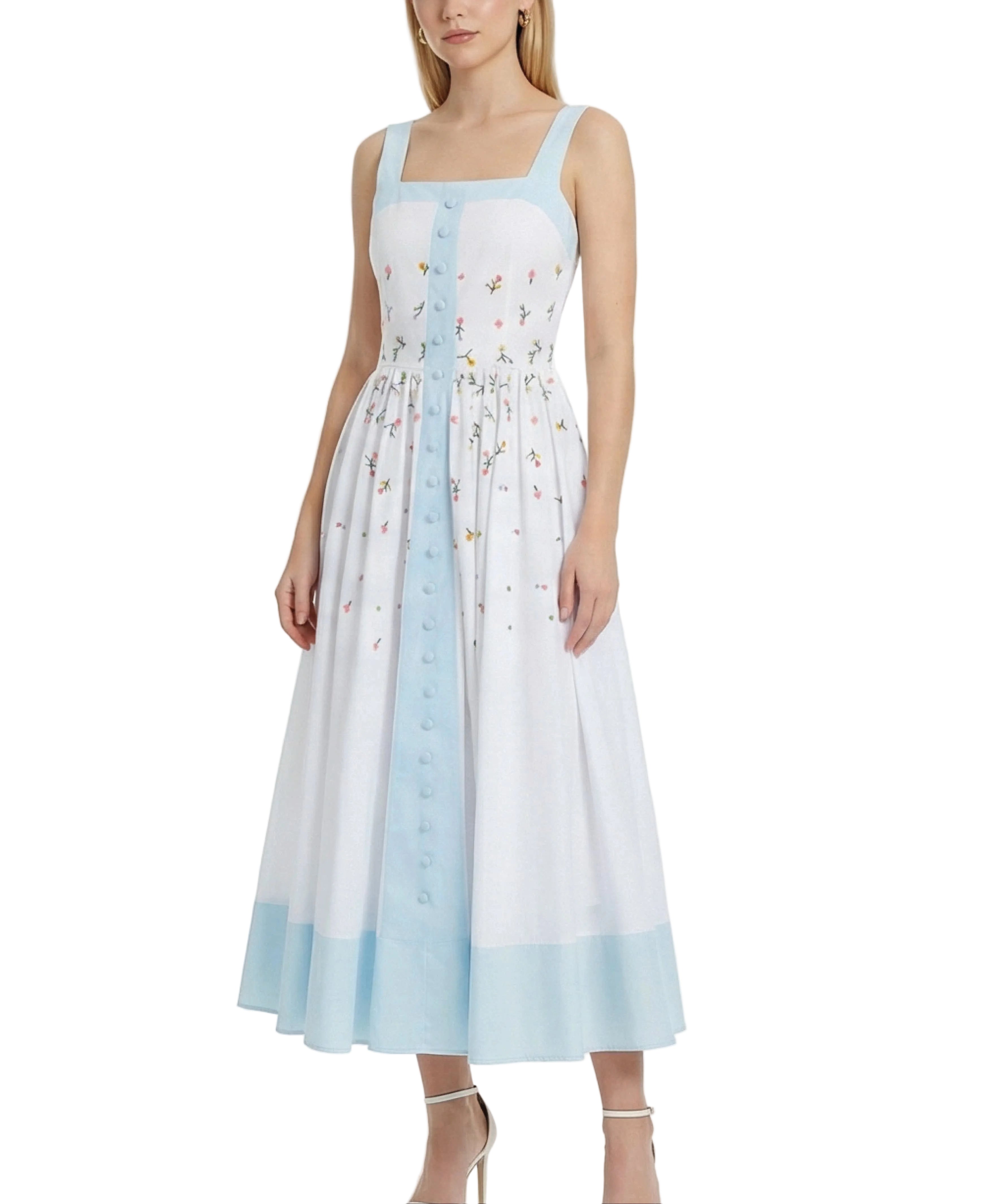Spring Blues Rosita Dress