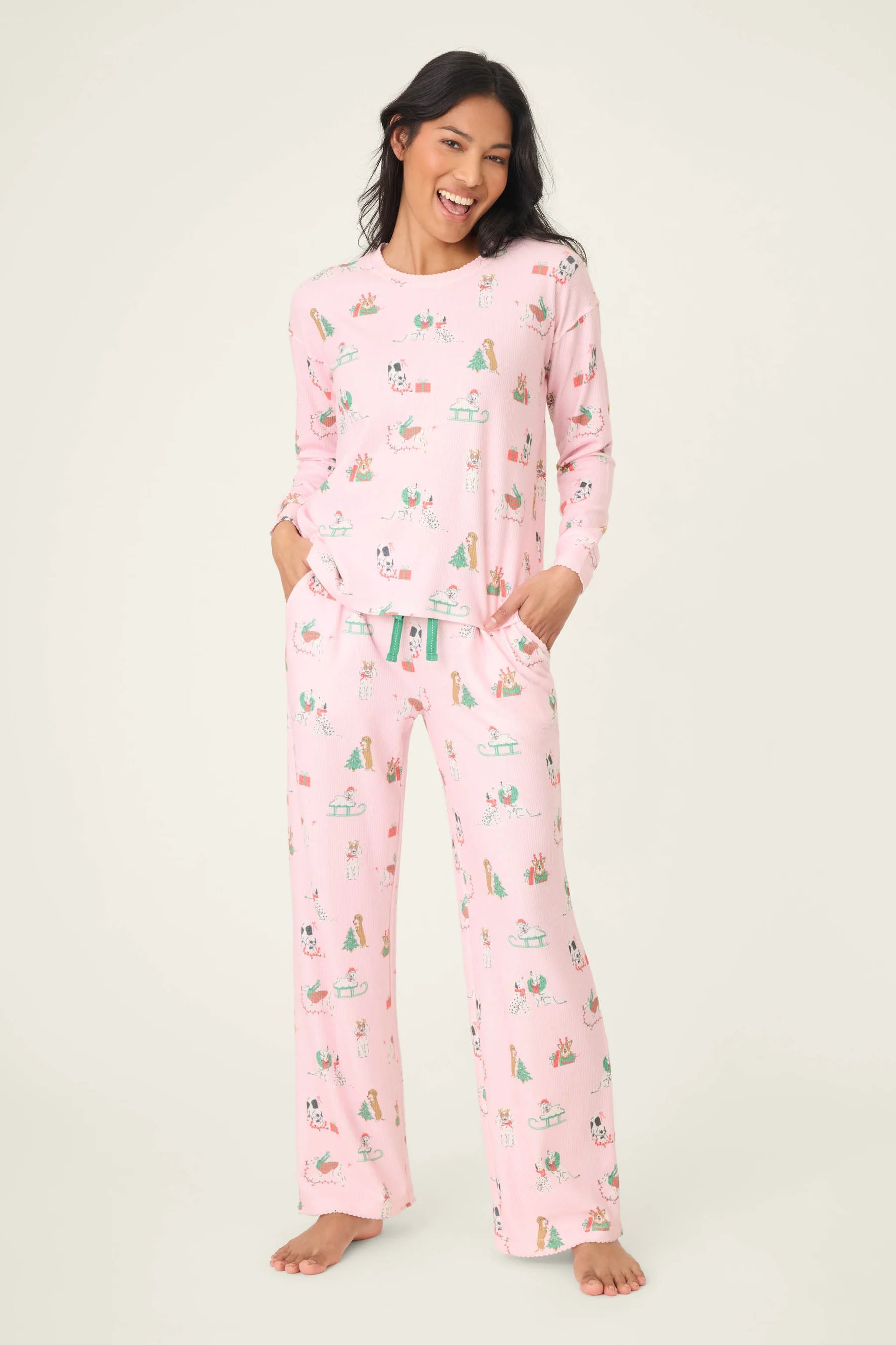 P.J. Salvage PJ Set Peace & Pawlidays