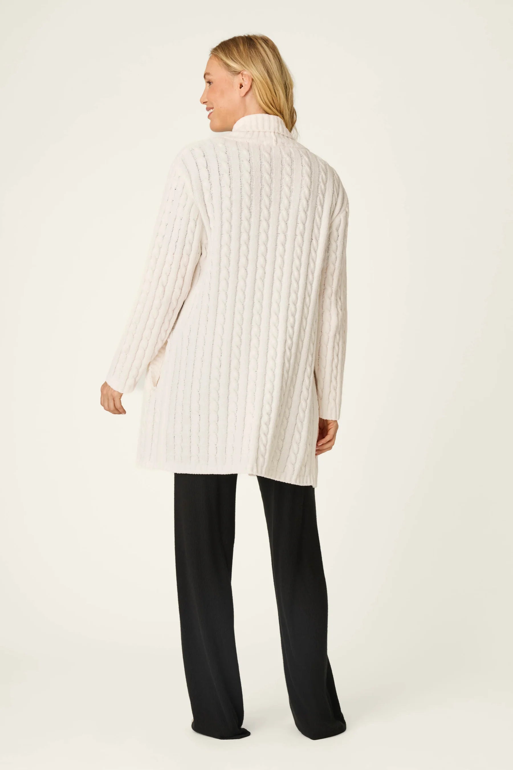 P.J. Salvage Cardigan Cozy Chenille | Ivory