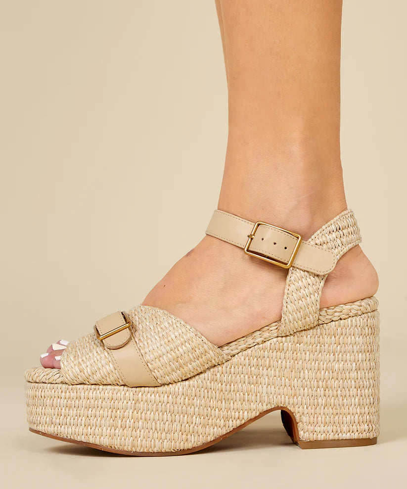 Charlotte Stone Raf Sandal - Natural