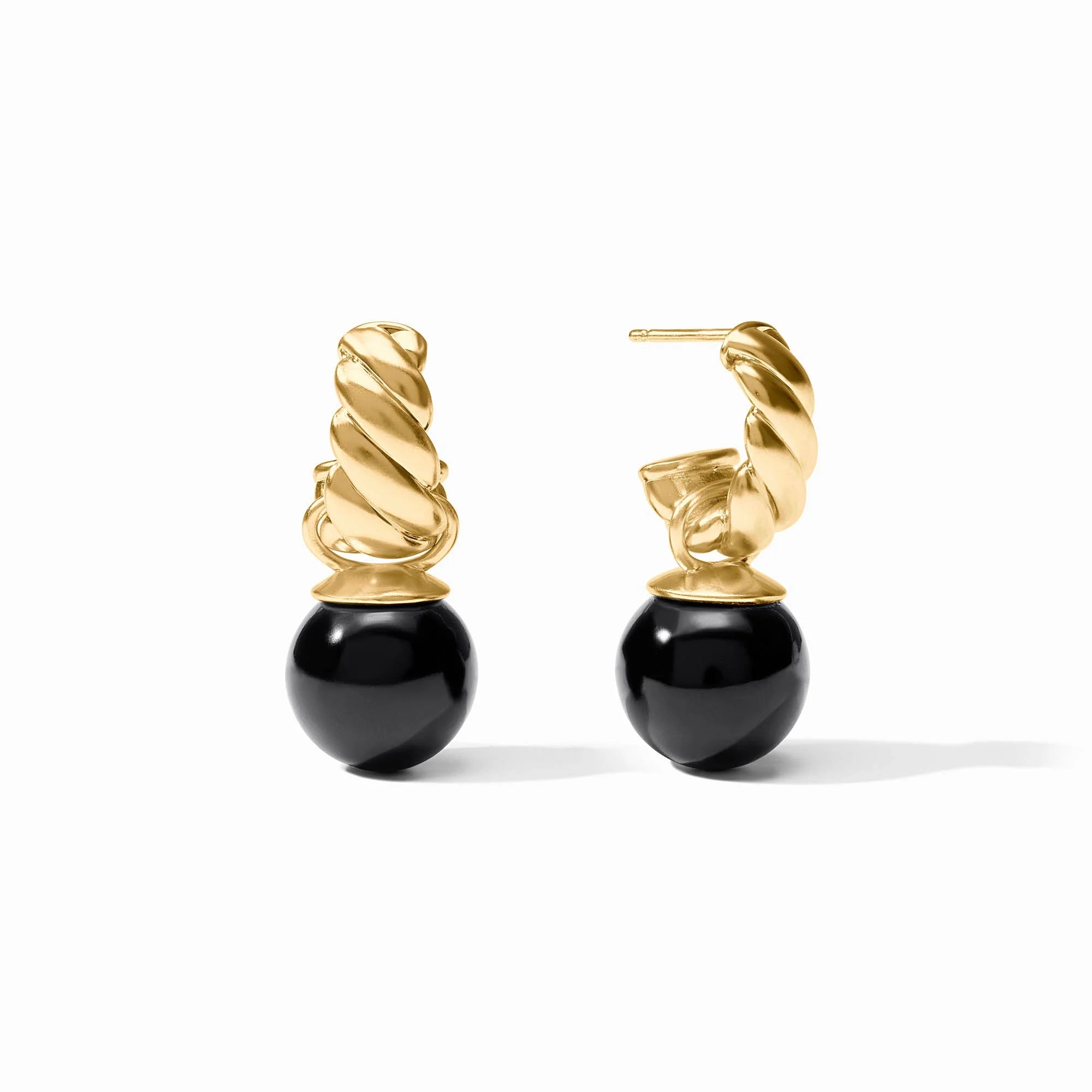 Julie Vos Ravello Hoop & Charm Earring