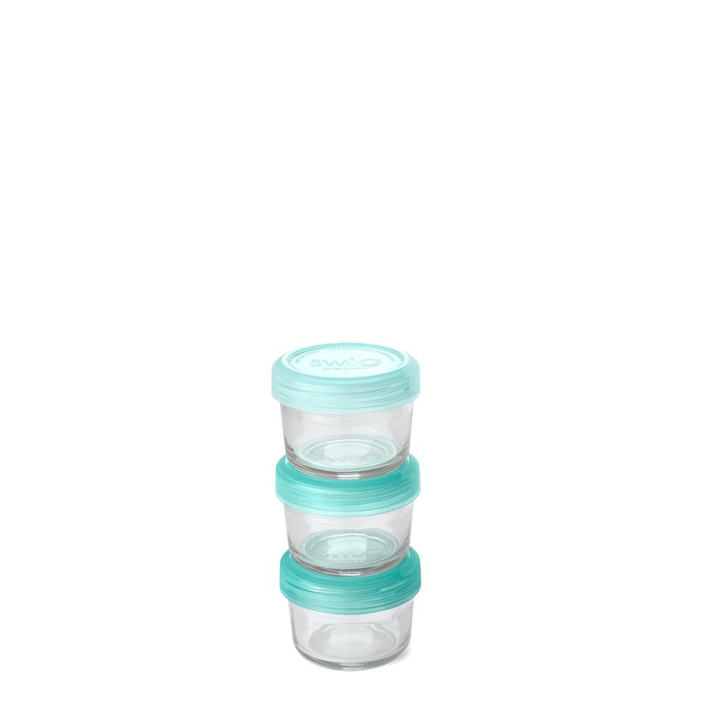 3 Piece Glass Food Storage Set - 2 Sizes