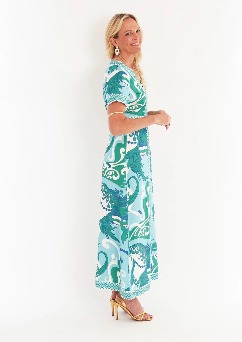 CK Bradley Leland Dress - Nouveau Robbins Egg