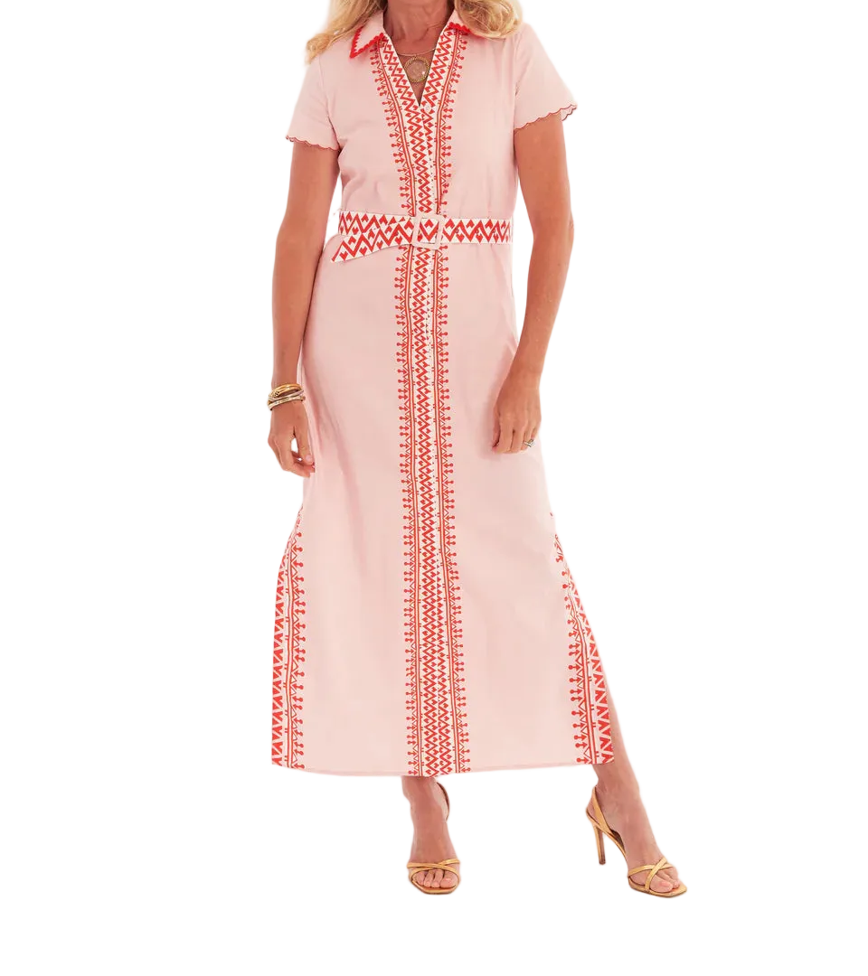 CK BRADLEY Ramsey Dress - Coral Beach