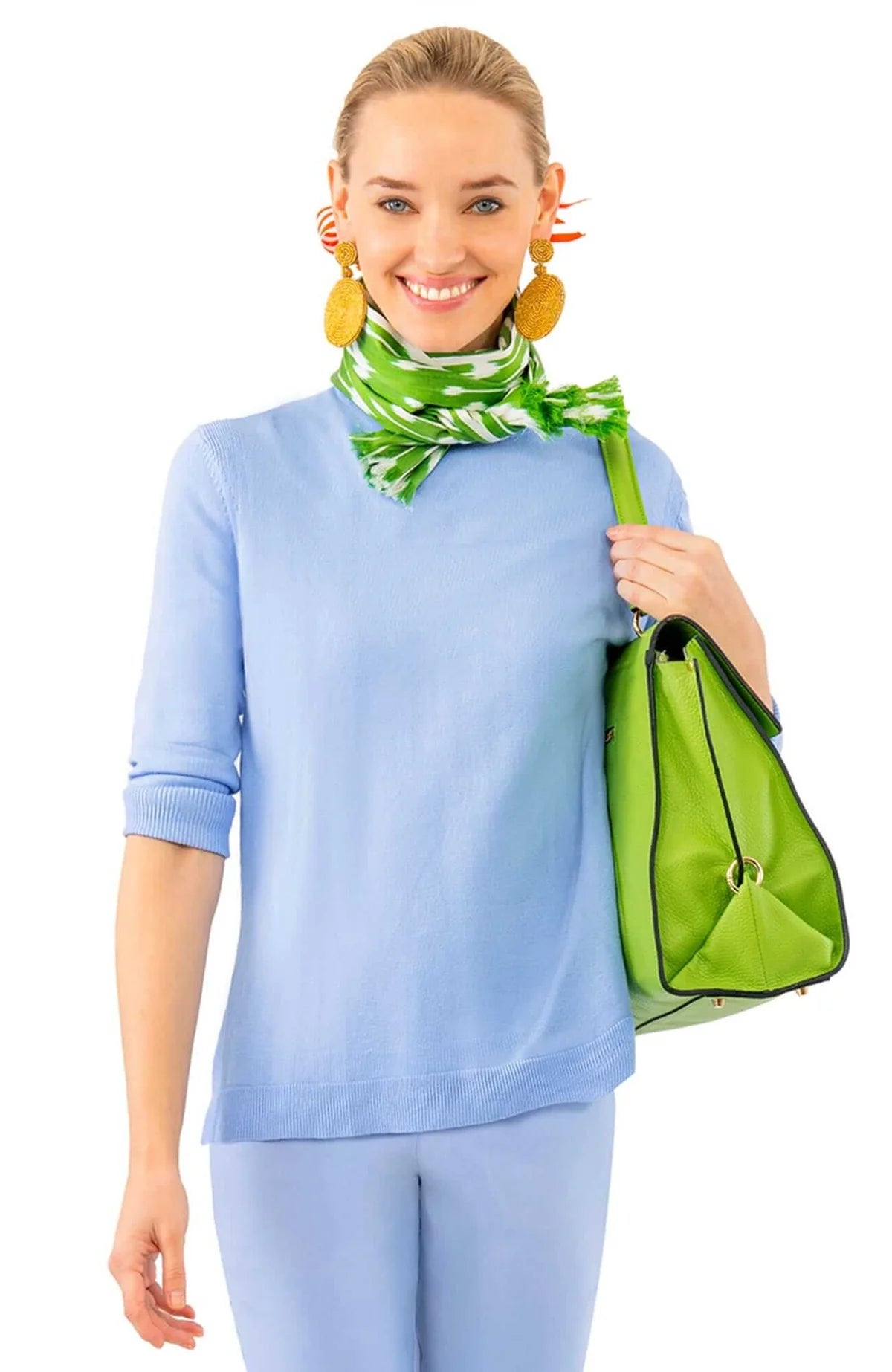 Gretchen Scott Sneek A Peek Knit Sweater