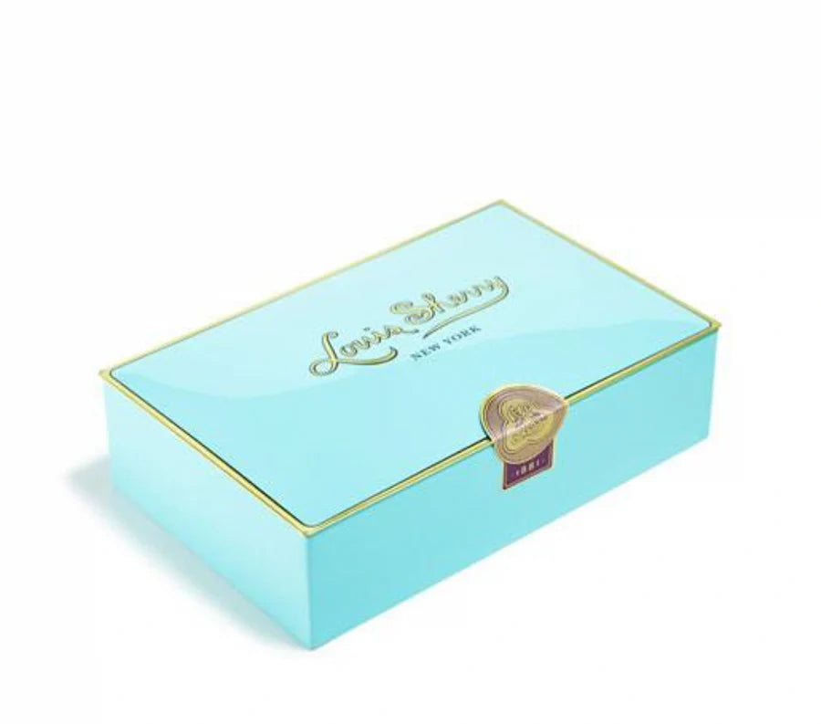 Louis Sherry Chocolate 15-Pc Designer Champagne Truffles - Nile Blue