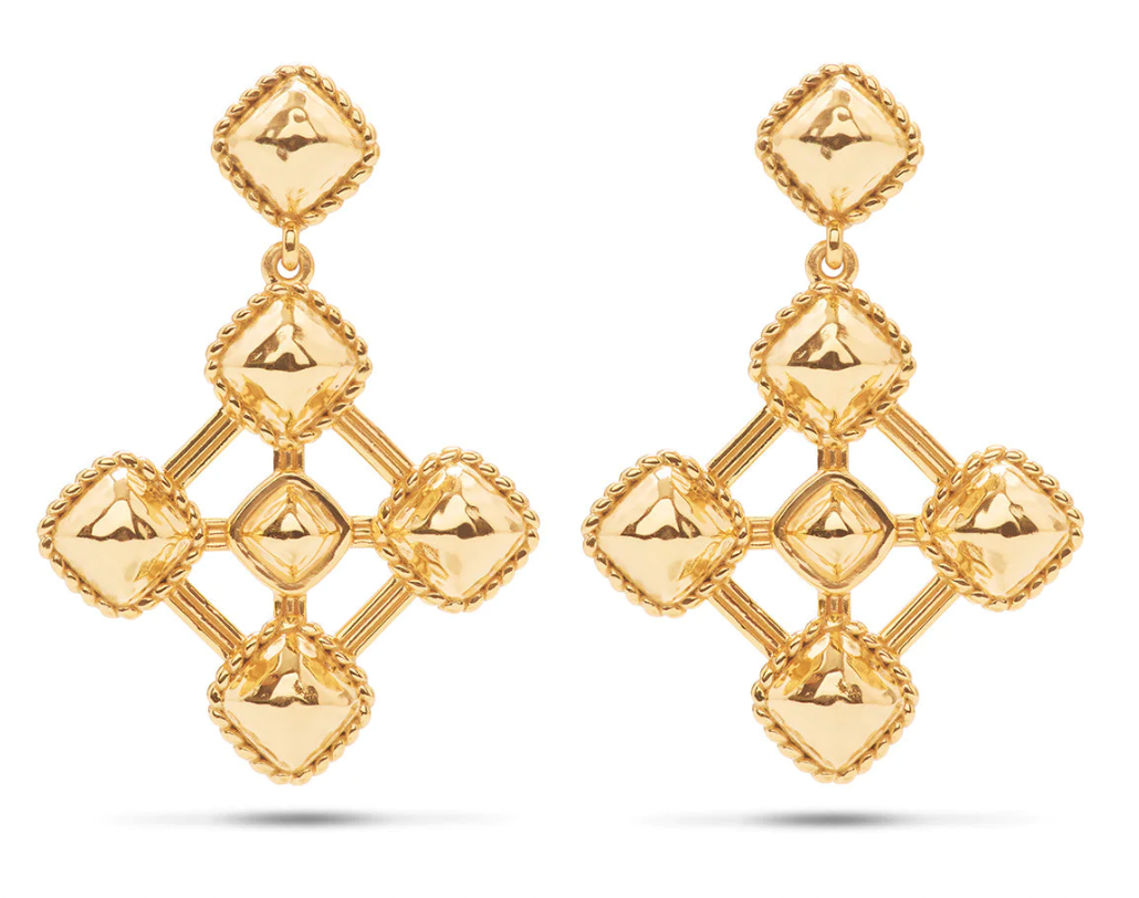 Capucine De Wulf Blandine Geometric Earrings - Gold