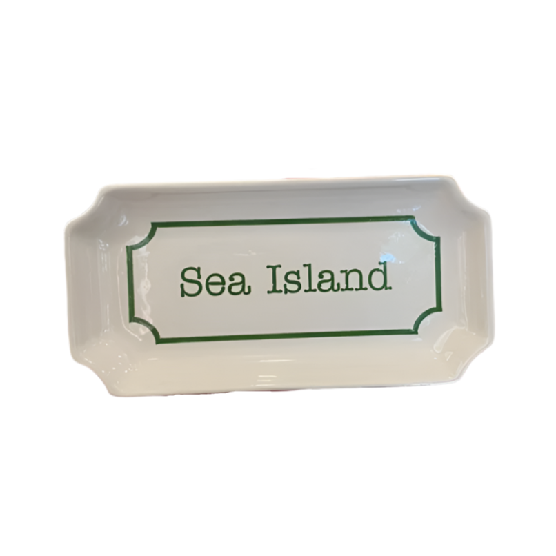 SSI or Sea Island Trinket Tray | Multiple Colors