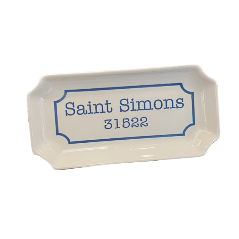 SSI or Sea Island Trinket Tray | Multiple Colors