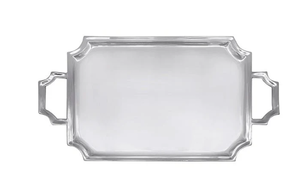Mariposa Linzee Handled Serving Tray