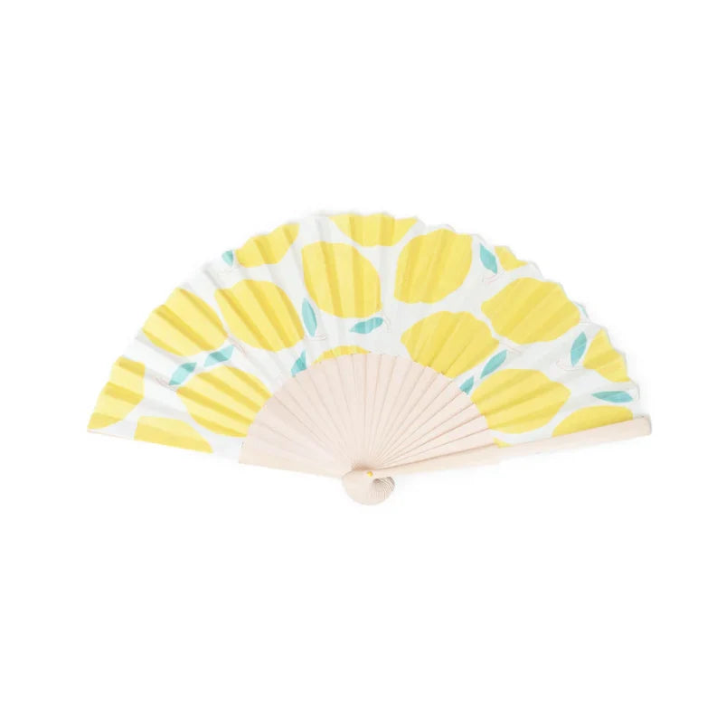 Citrus Breeze Hand Fan