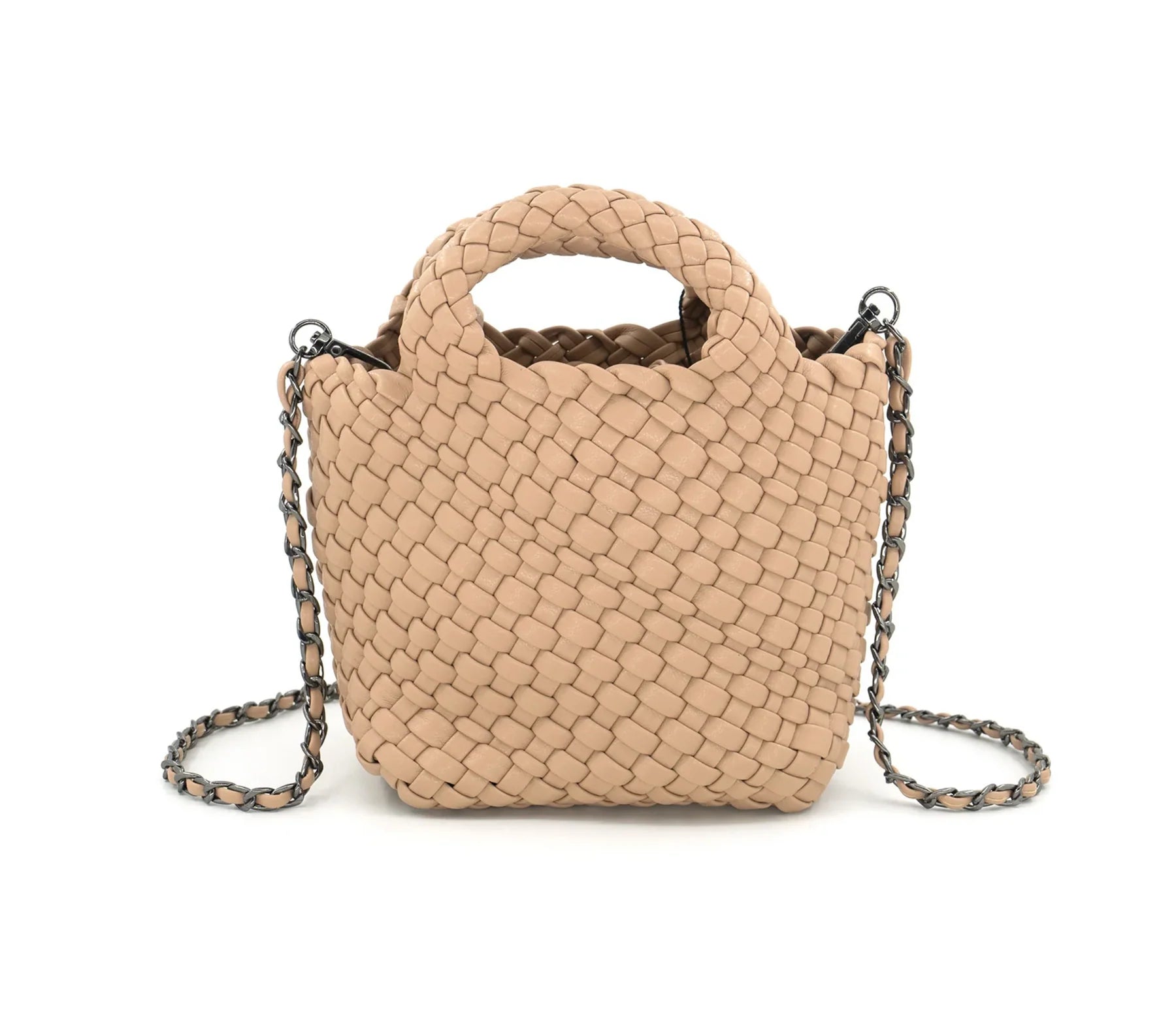 Woven Mini Tote - (multiple colors)