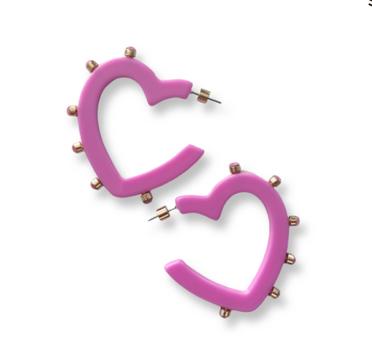 Lover Jeweled Hoop (two colors)