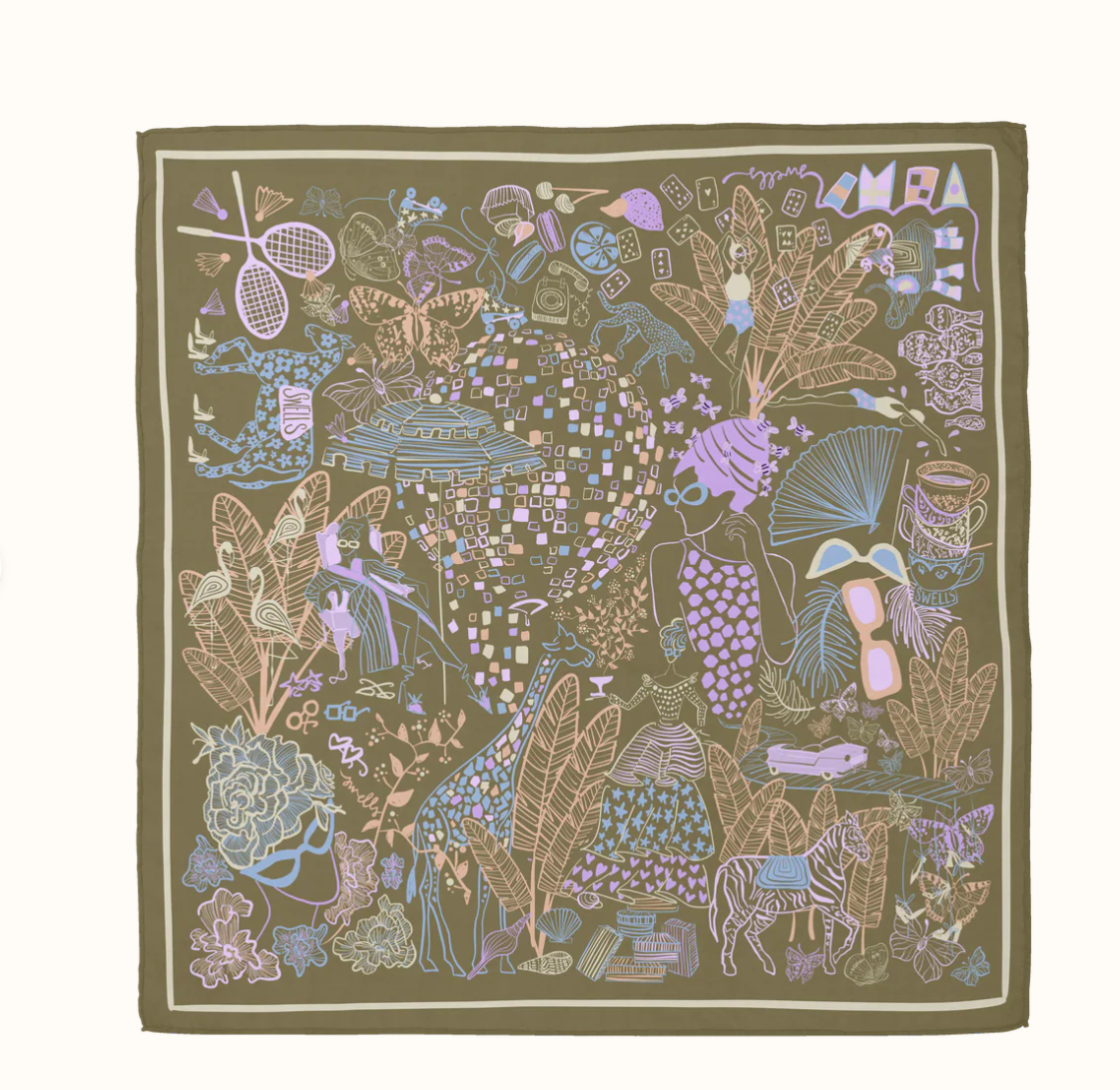 Swells of Splendor - The Valensole Scarf