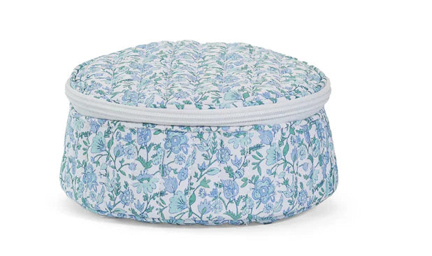 Quilted Jeweled Round - Hamptons Floral