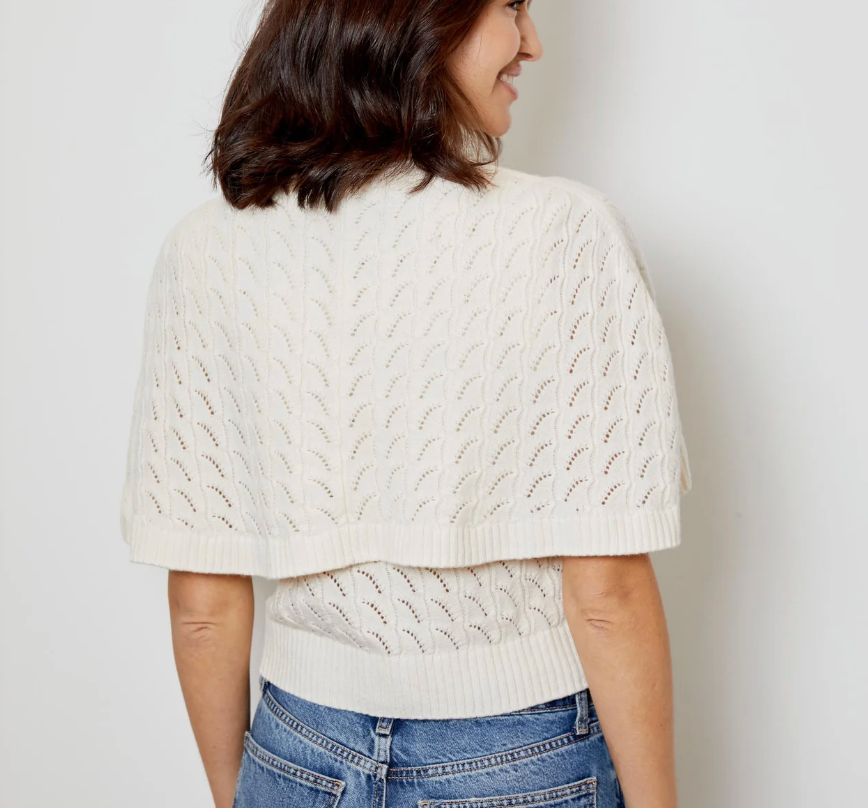 Cream Kaia Capelet