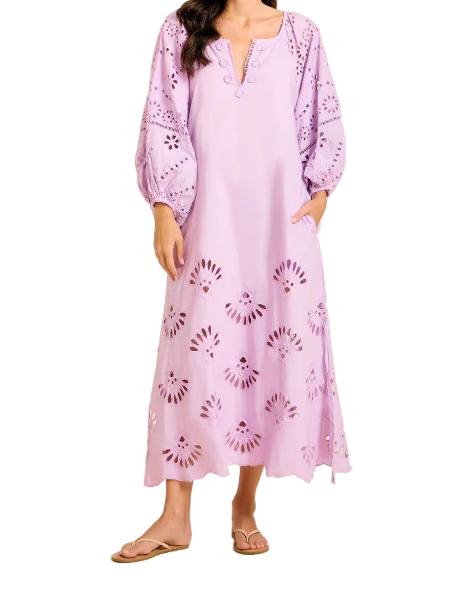 Sitano Donna Maxi Dress - Lavender