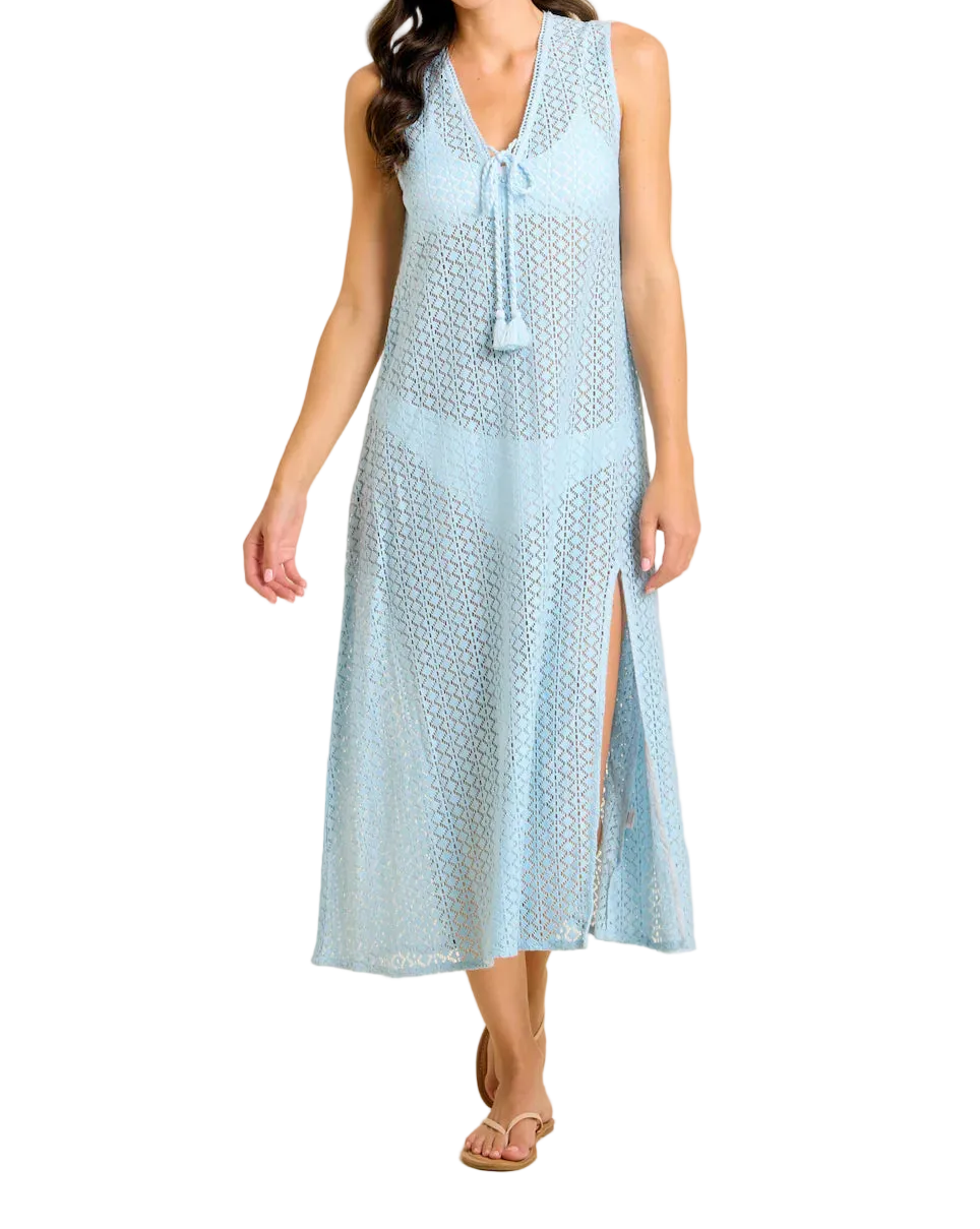 Sitano Sorrento Aria Maxi Dress - Light Blue