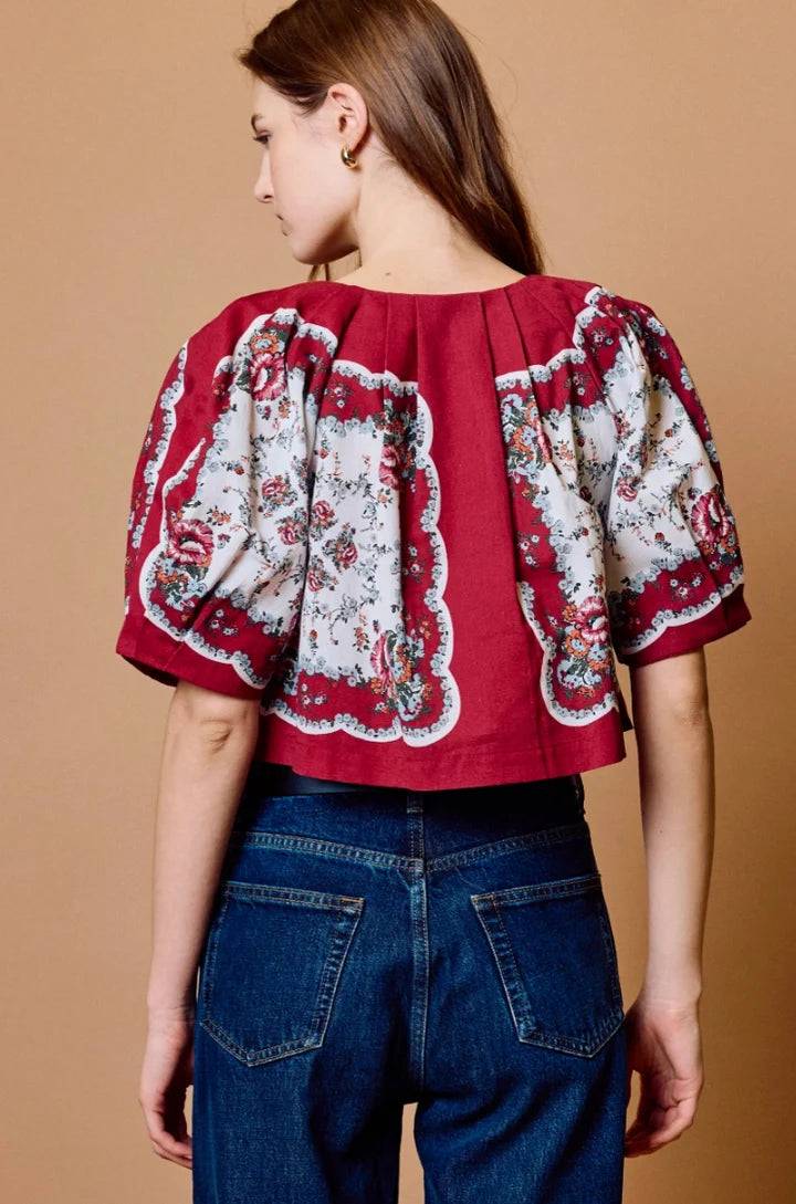 Cleobella Sylvia Top | Virelle Print