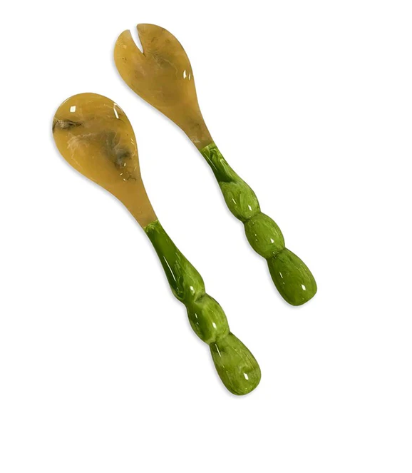 Beatriz Ball Resin Rio Bubble Salad Servers  - 5 Colors