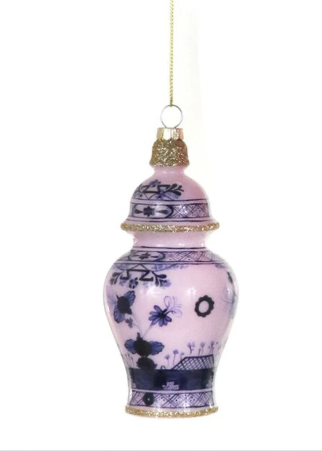 Gilded Urn Ornaments - 5 Colors