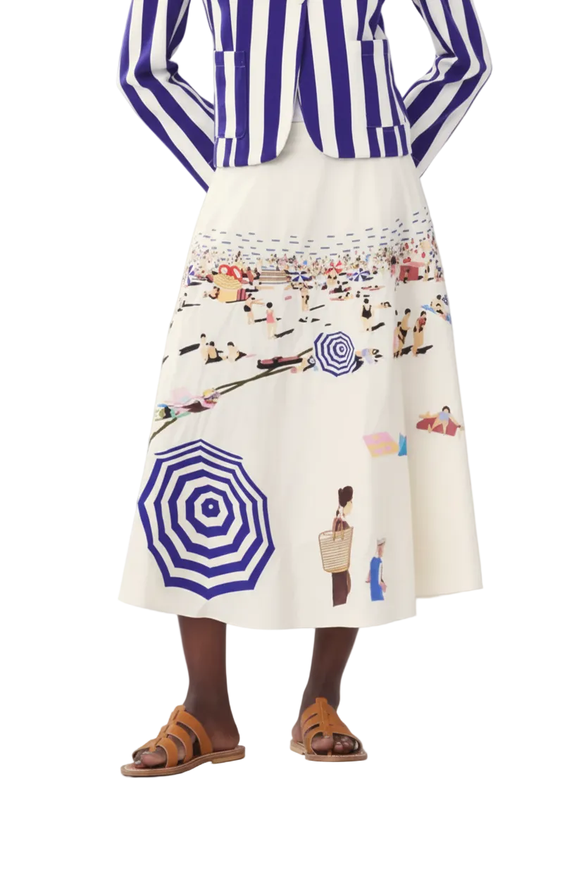 MII Collection Corfou Skirt - Natural