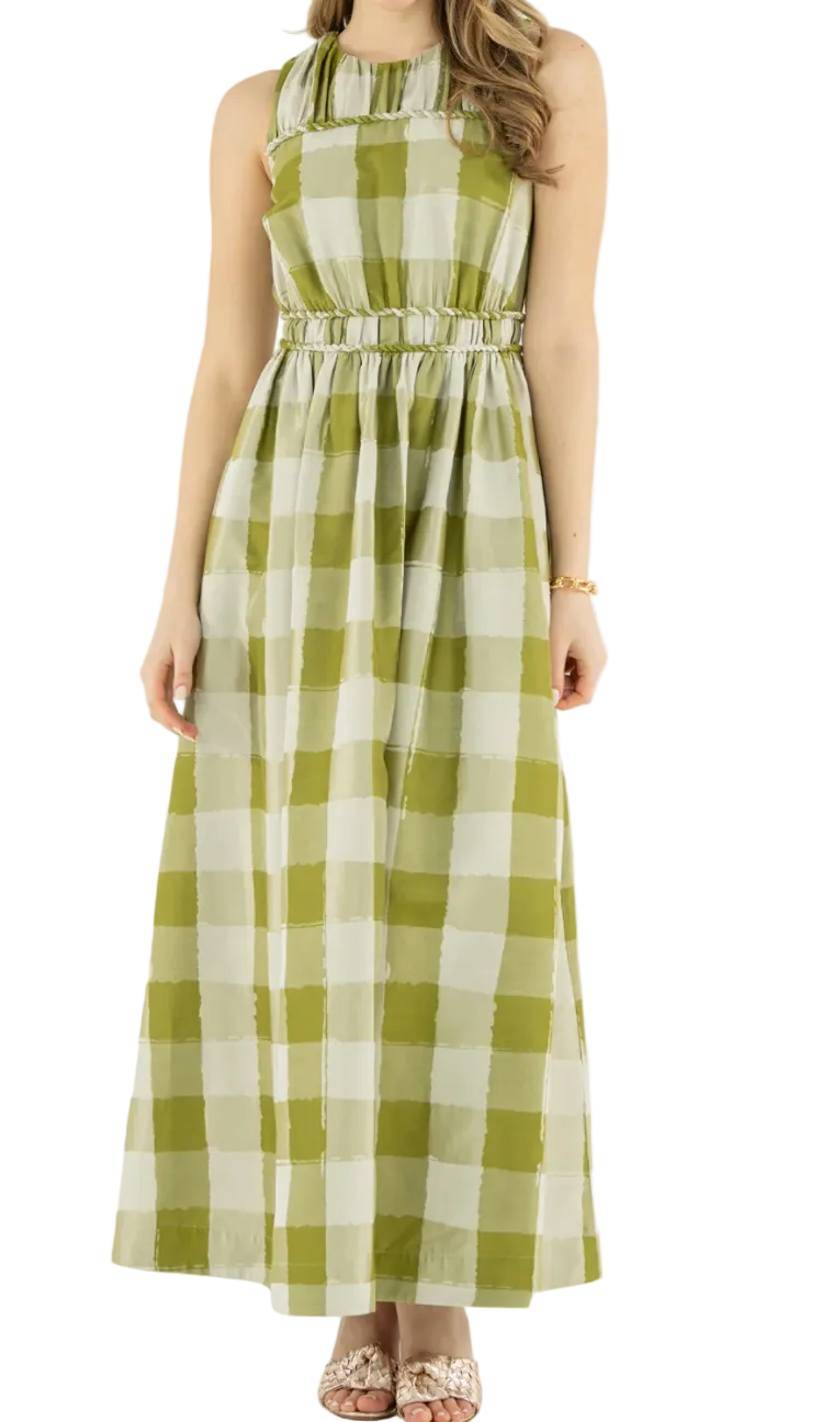 Emily McCarthy Sorrento Dress - Gingham