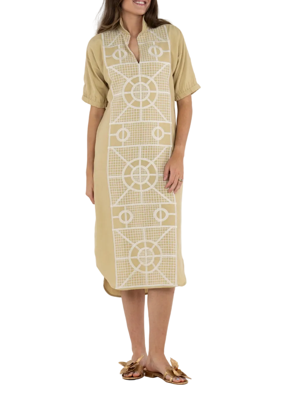 Emily McCarthy Poppy Caftan - Trellis